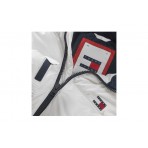 Tommy Jeans Flag Back Alaska Ανδρικό Puffer Μπουφάν με Κουκούλα