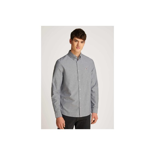 Tommy Jeans Reg Oxford Shirt Ext Πουκάμισο Μακρυμάνικο Ανδρικό (DM0DM20667 C1G)