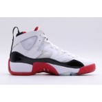 Jordan Jumpman Two Trey Ανδρικά Sneakers Λευκά, Μαύρα, Κόκκινα