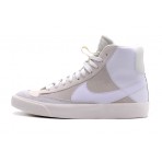 Nike Blazer Mid 77 Παιδικά Sneakers Μπεζ, Λευκά