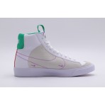 Nike Blazer Mid 77 Παιδικά Sneakers Λευκά, Μπεζ, Πράσινα, Μωβ