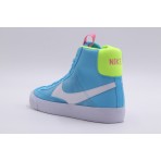 Nike Blazer Mid 77 Παιδικά Sneakers Γαλάζια, Λευκά, Κίτρινα