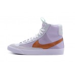 Nike Blazer Mid 77 Παιδικά Sneakers Μωβ, Γκρι, Μπρονζέ