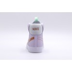 Nike Blazer Mid 77 Παιδικά Sneakers Μωβ, Γκρι, Μπρονζέ