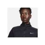 Nike Dri-Fit Pacer Μπλούζα Με Φερμουάρ Γυναικεία (DQ6377 010)