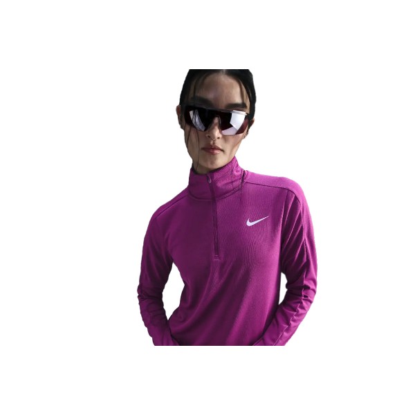 Nike Dri-Fit Pacer Μπλούζα Με Φερμουάρ Γυναικεία (DQ6377 518)