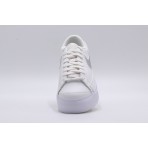 Nike Blazer Low Platform Γυναικεία Sneakers Λευκά, Ασημί