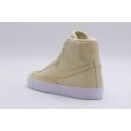 Nike Blazer PRM MF Γυναικεία Sneakers Μπεζ, Λευκά