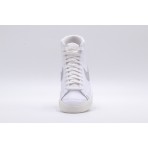 Nike Blazer Mid 77 Γυναικεία Sneakers Λευκά, Ασημί