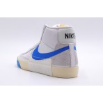 Nike Pro Club Mid Ανδρικά Sneakers Λευκά, Γκρι, Μπλε