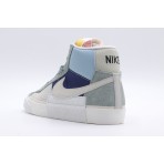 Nike Pro Club Mid Ανδρικά Sneakers Γκρι, Γαλάζια, Μπλε, Λευκά