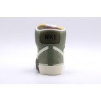 Nike Pro Club Mid Ανδρικά Μποτάκια Λαδί, Λευκό, Χακί