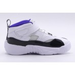 Jordan Jumpman Two Trey Βρεφικά Sneakers Λευκά, Μαύρα