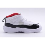 Jordan Jumpman Two Trey Βρεφικά Sneakers Λευκά, Μαύρα, Κόκκινα