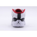 Jordan Jumpman Two Trey Βρεφικά Sneakers Λευκά, Μαύρα, Κόκκινα