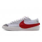 Nike Blazer Low 77 Jumbo Ανδρικά Sneakers Γκρι, Κόκκινα