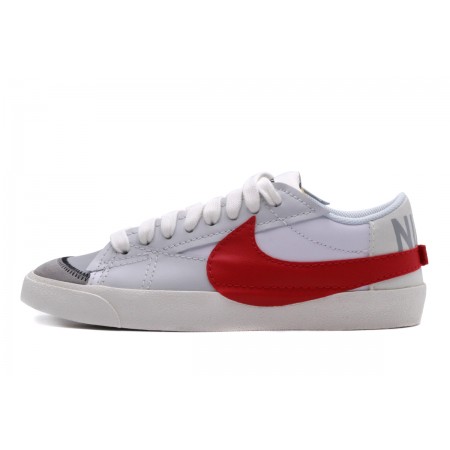 Nike Blazer Low 77 Jumbo Ανδρικά Sneakers Γκρι, Κόκκινα