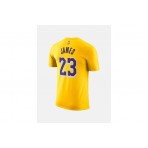 Nike NBA Los Angeles Lakers LeBron James Κοντομάνικο T-Shirt