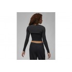 Jordan Dri-Fit 2 In 1 Crop Top Μακρυμάνικο (DV1274 010)