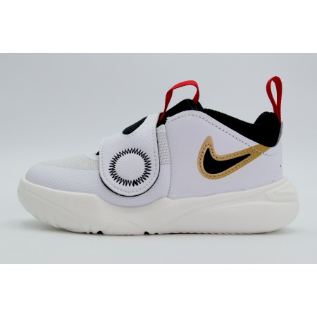 Nike Team Hustle D 11 Βρεφικά Sneakers Λευκά