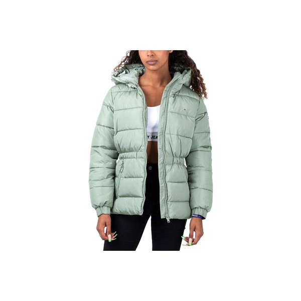 Tommy Jeans Tjw Hooded Jacket Μπουφάν Puffer Γυναικείο (DW0DW12058 L0E)