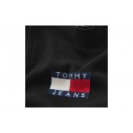 Tommy Jeans Γυναικεία Αμάνικη Μπλούζα Μαύρη