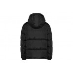 Tommy Jeans Alaska Γυναικείο Puffer Μπουφάν με Κουκούλα Μαύρο