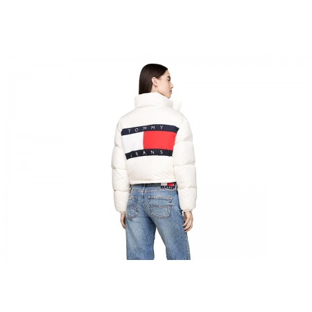 Tommy Jeans Back Flag Alaska Ext Μπουφάν Puffer Γυναικείο 