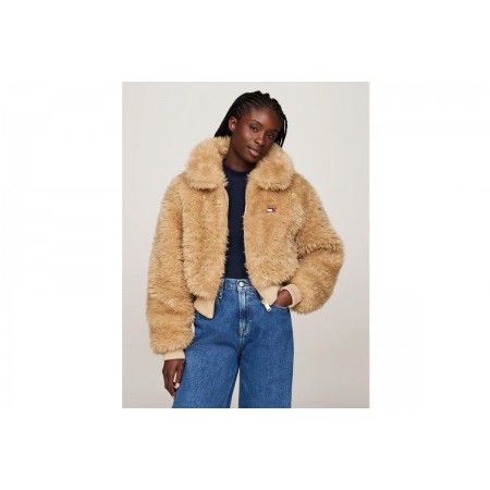 Tommy Jeans Faux Shearling Γούνα Συνθετική Γυναικεία 