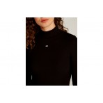 Tommy Jeans Essential Mock Neck Γυναικεία Μακρυμάνικη Μπλούζα