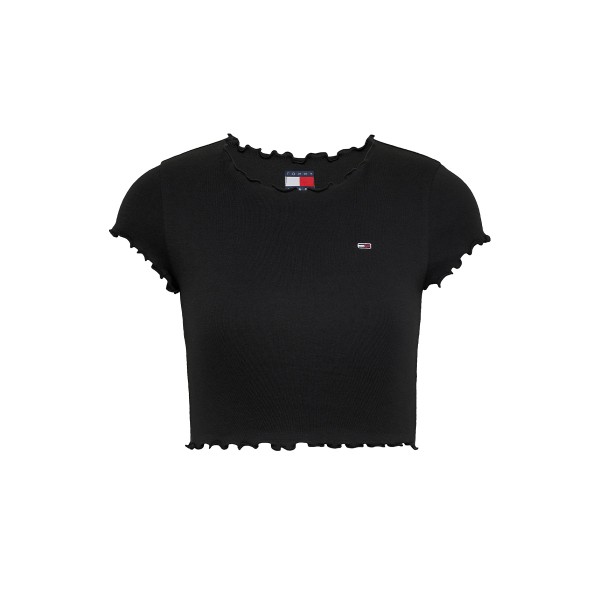 Tommy Jeans Tjw Sh Slim Babylock Ext T-Shirt Γυναικείο (DW0DW20623 BDS)