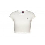 Tommy Jeans Tjw Sh Slim Babylock Ext T-Shirt Γυναικείο (DW0DW20623 YBL)