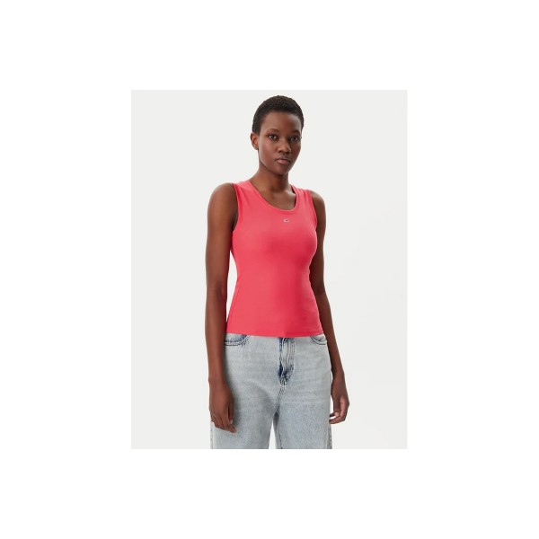 Tommy Jeans Essential Rib Tank Ext Μπλούζα Αμάνικη Γυναικεία (DW0DW20673 XI2)