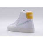 Nike Blazer Mid 77 Παιδικά Sneakers Λευκά, Ασημί, Κίτρινα