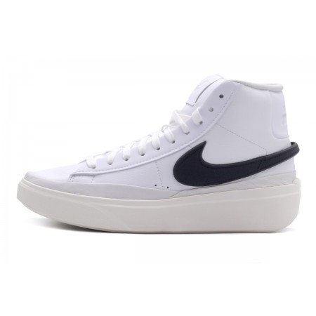 Nike Blazer Phantom Mid Ανδρικά Μποτάκια Λευκά, Μαύρα