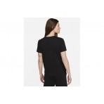 Nike Sportswear Essentials Γυναικείο Κοντομάνικο T-Shirt Μαύρο