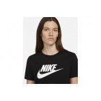 Nike Sportswear Essentials Γυναικείο Κοντομάνικο T-Shirt Μαύρο