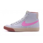 Nike Blazer Mid 77 Παιδικά Sneakers Λευκά, Ροζ