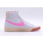 Nike Blazer Mid 77 Παιδικά Sneakers Λευκά, Ροζ