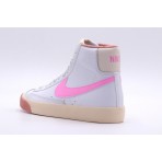 Nike Blazer Mid 77 Παιδικά Sneakers Λευκά, Ροζ