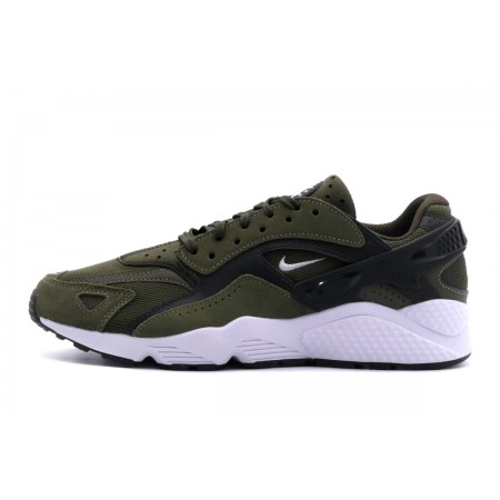 Nike Air Huarache Runner Ανδρικά Sneakers Χακί, Μαύρα