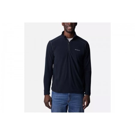 Columbia Klamath Range II Half Zip Ανδρική Μακρυμάνικη Μπλούζα με Ψηλό Λαιμό Μαύρη