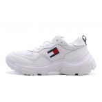 Tommy Jeans Lightweight Hybrid Runner Γυναικεία Sneakers Λευκά