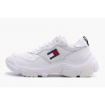 Tommy Jeans Lightweight Hybrid Runner Γυναικεία Sneakers Εκρού