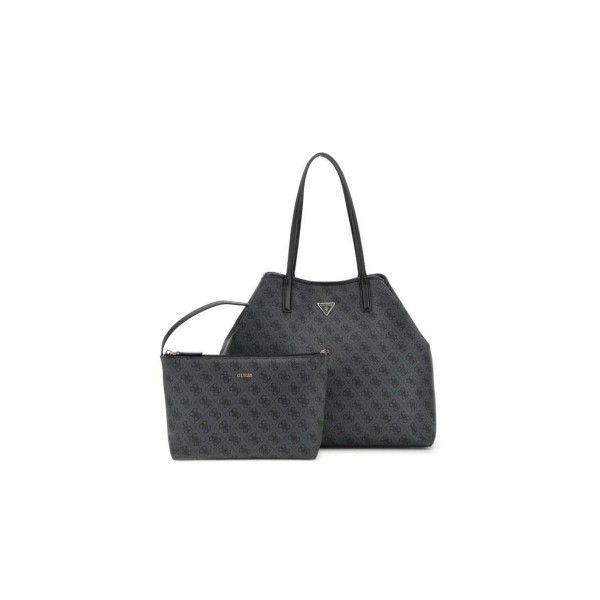 Guess Eco Victtoria Τσάντα Shopper (ESG951429 COAL LOGO)