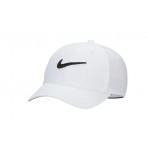 Nike Dri-FIT Club Structured Swoosh Καπέλο Λευκό