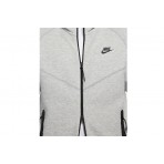 Nike Sportswear Tech Fleece Ανδρική Ζακέτα Με Κουκούλα Γκρι