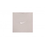 Nike Sportswear Essential Rib Cropped Αμάνικη Μπλούζα Ροζ