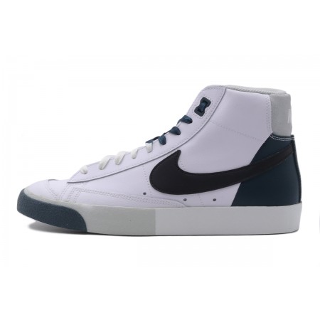 Nike Blazer Mid 77 PRM Ανδρικά Sneakers Λευκά, Μαύρα, Γκρι