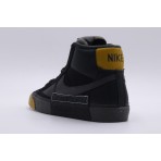 Nike Pro Club Mid Ανδρικά Sneakers Μαύρα, Μουσταρδί